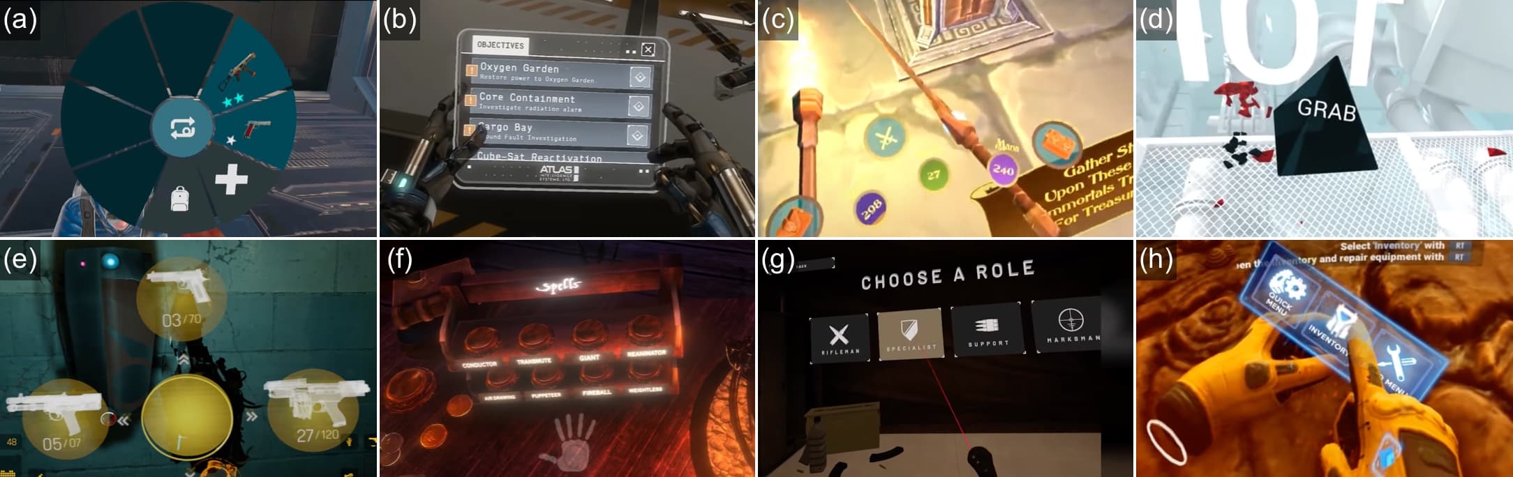 Teaser image for VR Menus project.